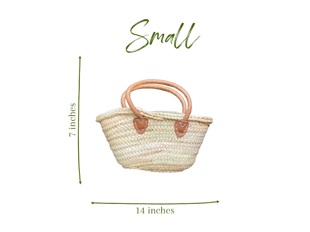 Handwoven Moroccan Seagrass Baskets (Small) Purifyou®