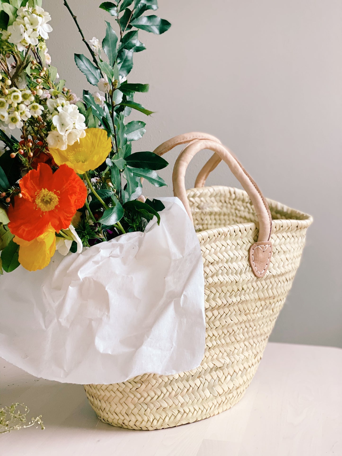 Handwoven Moroccan Seagrass Baskets (Large) Purifyou®