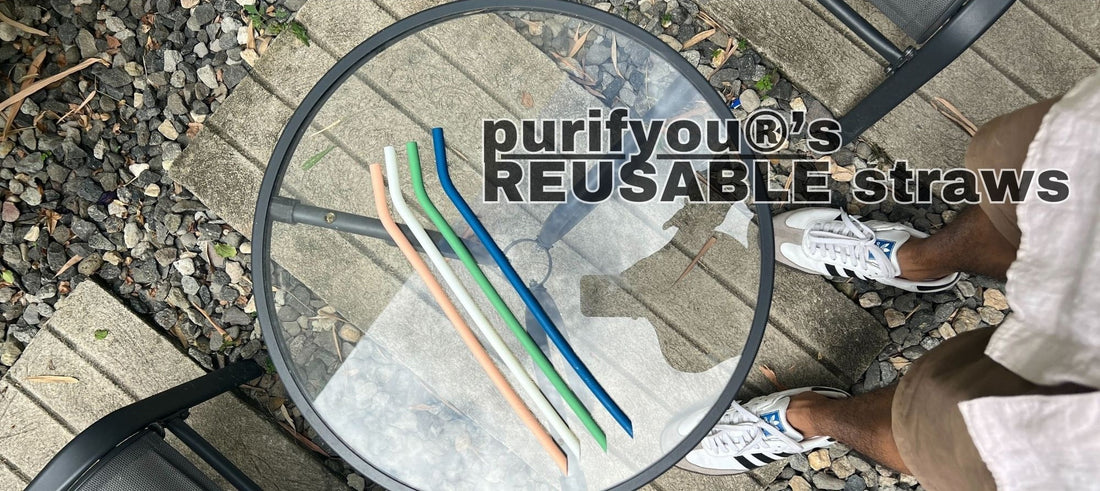 Purifyou's Silicone Reusable Straws