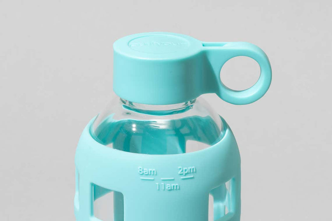 ecological re-usable watter bottle purifyou
