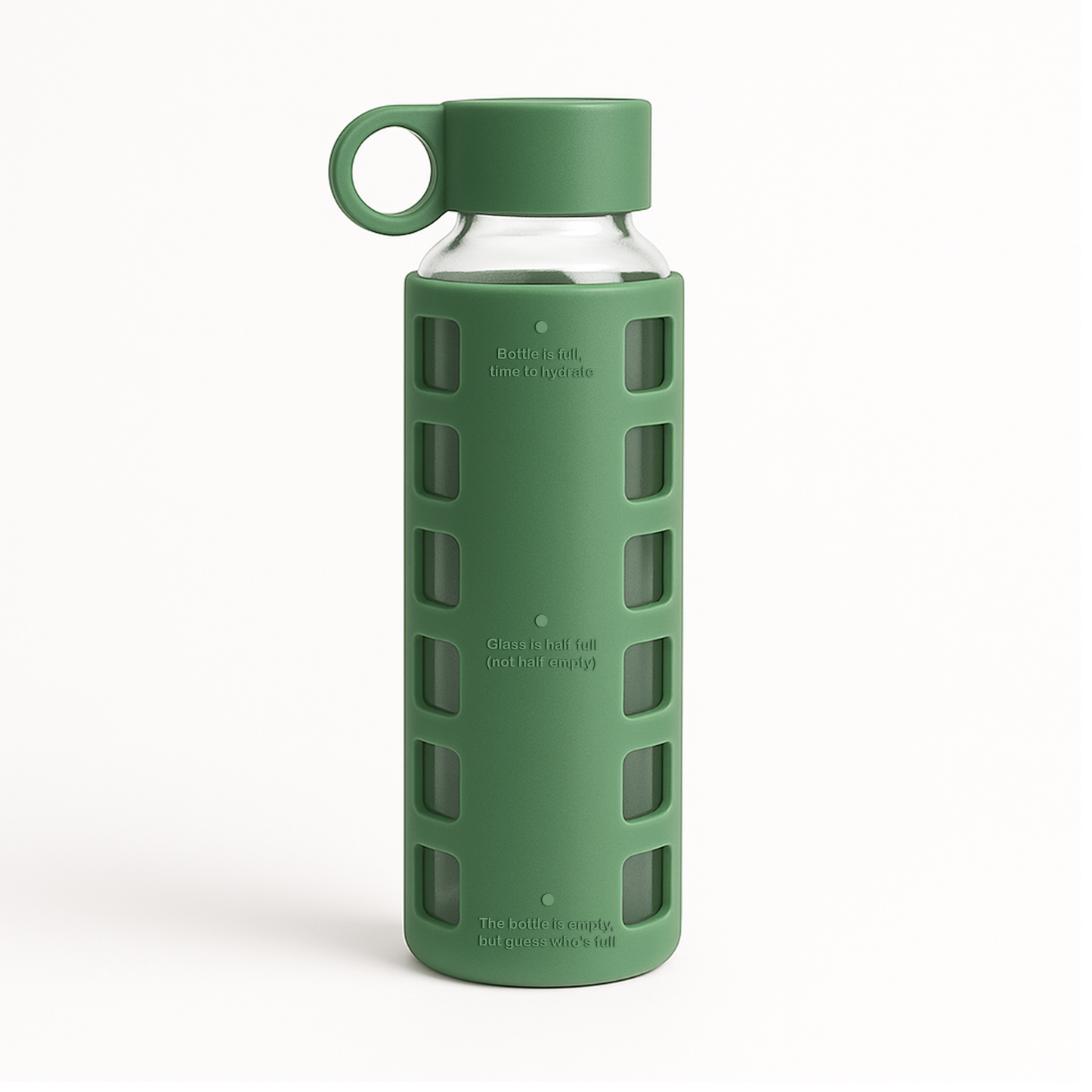 purifyou® Glass Water Bottle