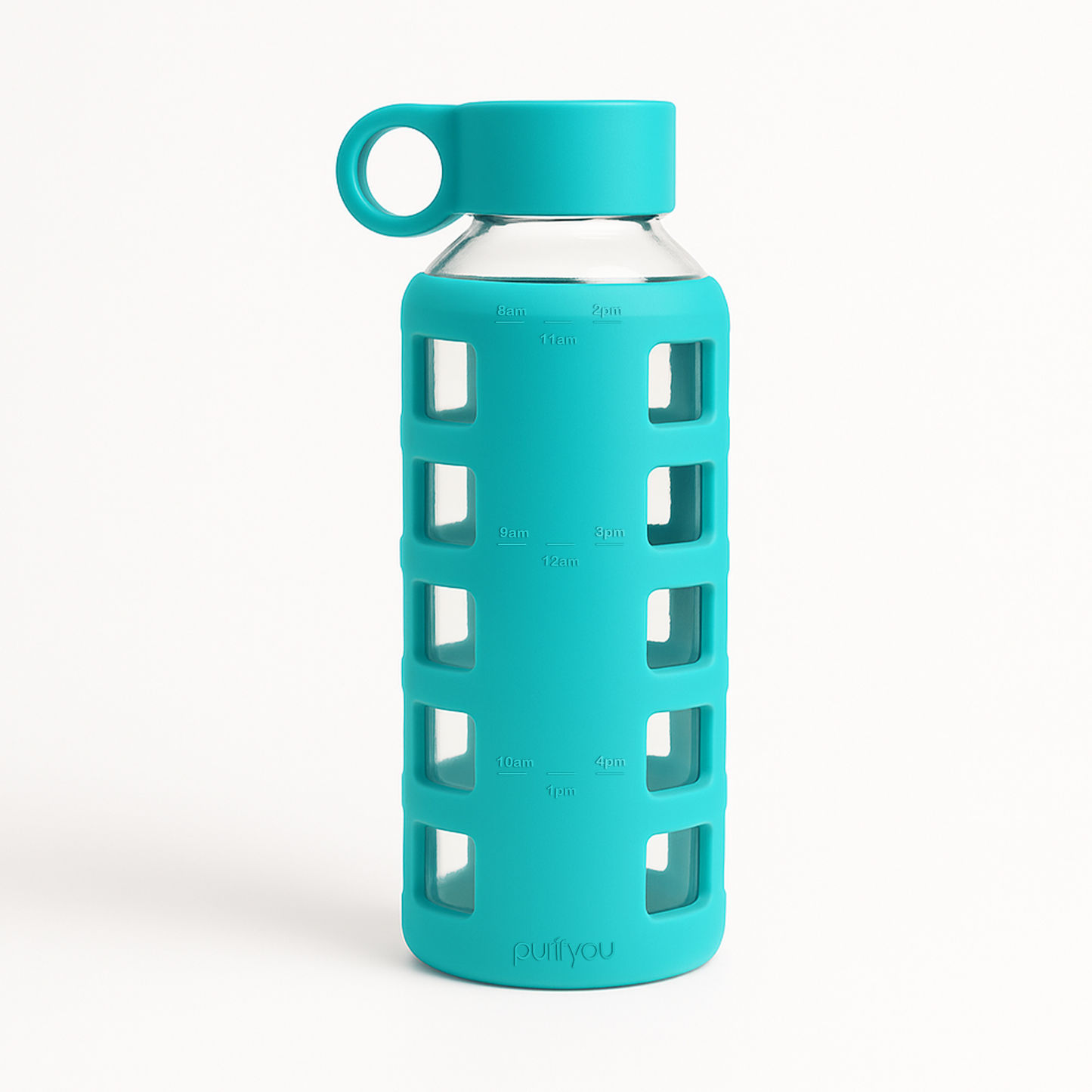 purifyou® Glass Water Bottle