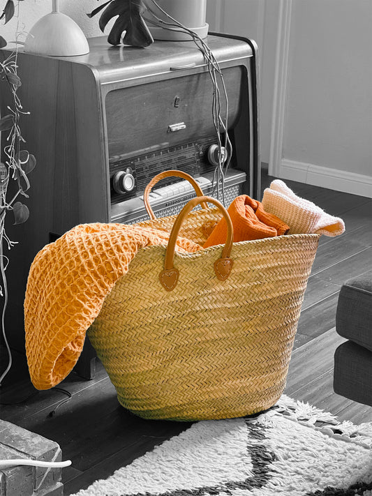 Handwoven Moroccan Seagrass Baskets (Extra Extra Large) Purifyou®