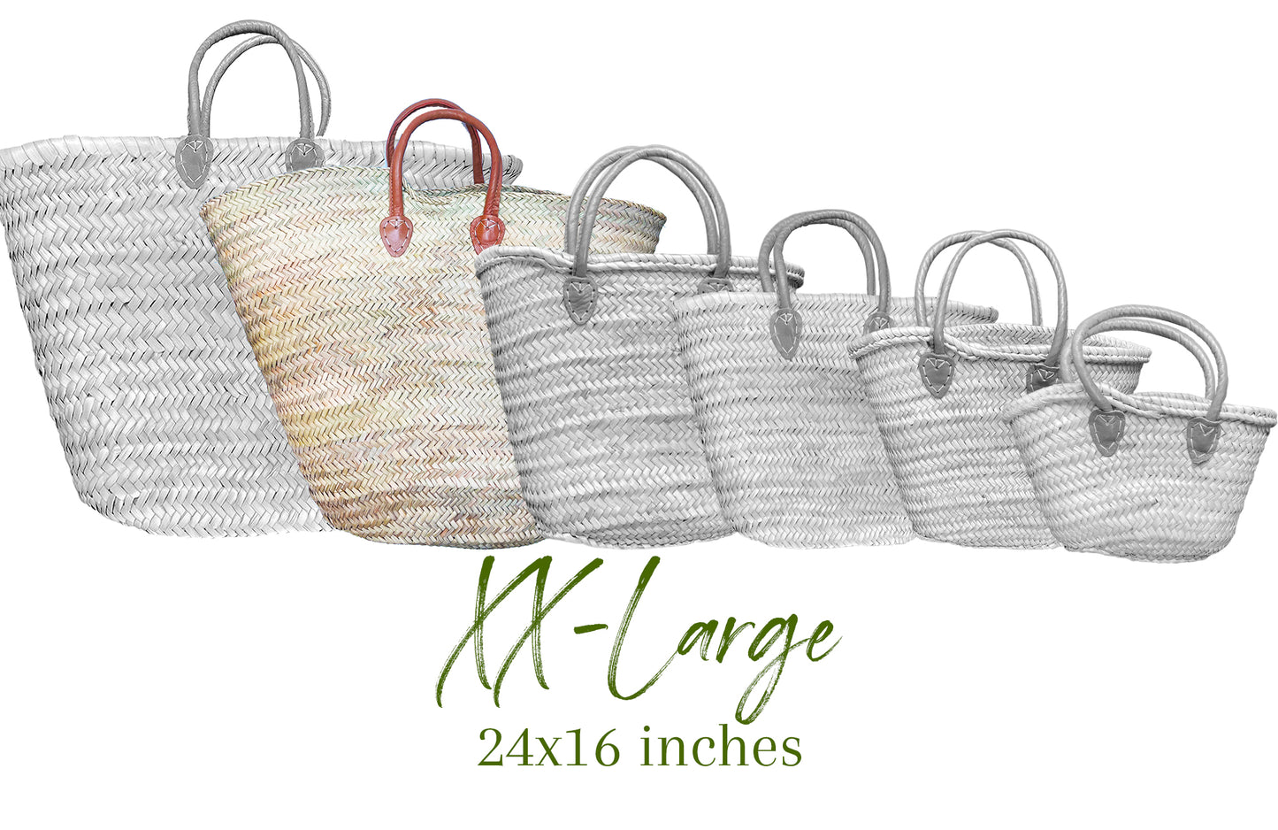 Handwoven Moroccan Seagrass Baskets (Extra Extra Large) Purifyou®